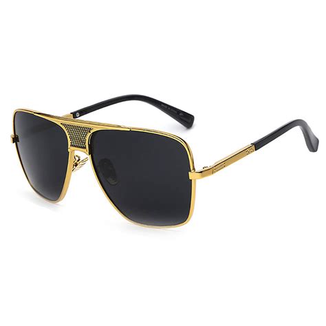 designer sonnenbrille herren gold